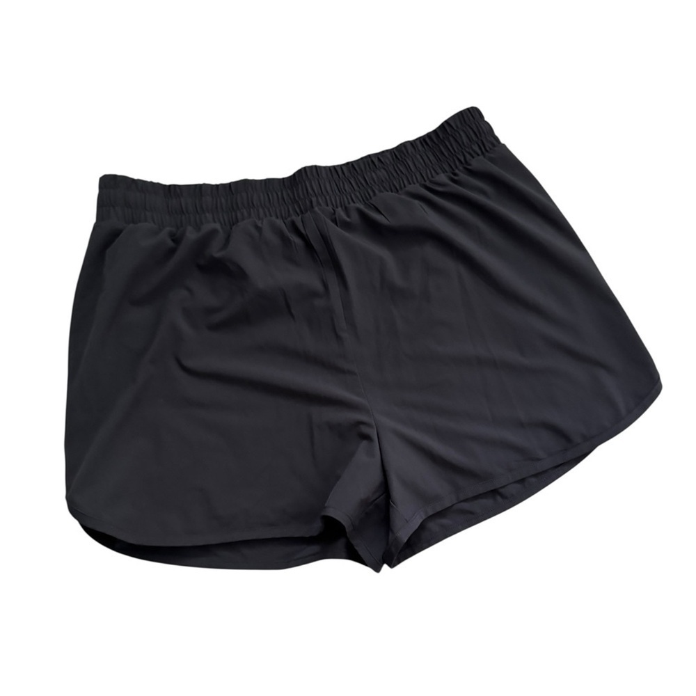Beyond Yoga Stretch Woven In Stride Lined Short Black size XL X-Large